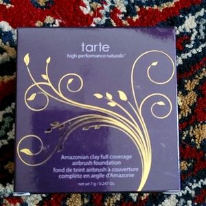 Unopened Tarte Amazonian Clay Power Foundation in shade Medium Tan Sand